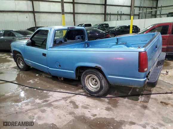 1994 Chevrolet C/K 1500 with VIN 1GCDC14Z3RZ111366, listed as a Copart auction lot 87873185 with 290,576 mi miles and Non Repairable. Bid and sale history available at carsss.com. Image 2.