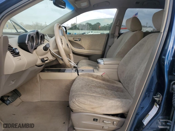 2006 Nissan Murano SL with VIN JN8AZ08WX6W546348, listed as a Copart auction lot 49242085 with 176,209 mi miles and Salvage Title. Bid and sale history available at carsss.com. Image 7.