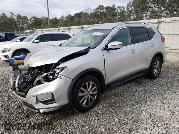 2019 Nissan Rogue SV with VIN 5N1AT2MT5KC770686, listed as a Copart auction lot 47623755 with 110,150 mi miles and Salvage Title. Bid and sale history available at DreamBid. Image 1.
