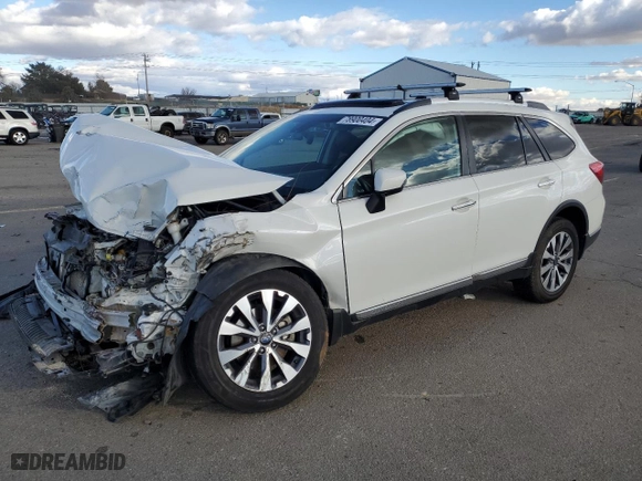 2017 Subaru Outback Touring with VIN 4S4BSETC9H3420965, listed as a Copart auction lot 78900404 with 55,707 mi miles and Salvage Title. Bid and sale history available at carsss.com. Image 1.