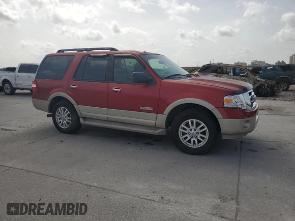 2008 Ford Expedition Eddie Bauer with VIN 1FMFU17548LA77451, listed as a Copart auction lot 62851235 with 202,785 mi miles and Clean title. Bid and sale history available at DreamBid. Image 4.