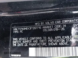 2015 Volvo V60 T5 Drive-E Premier z VIN YV140MEK3F1267715, wystawiony jako IAAI lot #41227560 z przebiegiem 102 244 mil mil oraz . Historia ofert i sprzedaży dostępna na DreamBid. Obrazek 9.