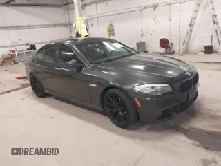 2013 BMW 5 Series 550i xDrive with VIN WBAFU9C5XDDY70862, listed as a IAAI auction lot 42026655 with 157,238 mi miles and . Bid and sale history available at carsss.com. Image 1.