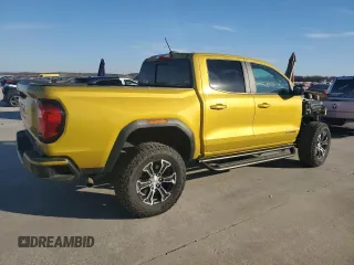 2023 GMC Canyon 4WD AT4 with VIN 1GTP6DEKXP1143203, listed as a Copart auction lot 88508335 with 13,887 mi miles and Salvage Title. Bid and sale history available at carsss.com. Image 3.
