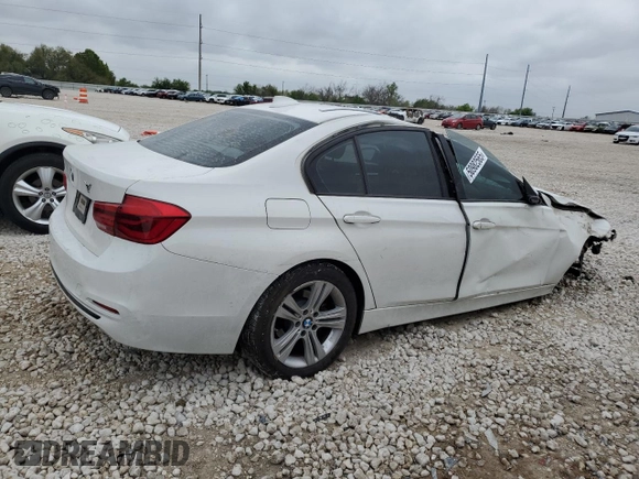 2016 BMW 3 Series 328i with VIN WBA8E9C52GK648256, listed as a Copart auction lot 50982565 with 86,527 mi miles and Salvage Title. Bid and sale history available at DreamBid. Image 3.