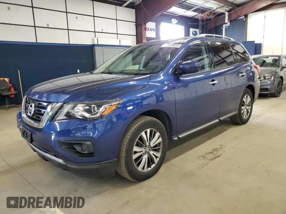 2020 Nissan Pathfinder S with VIN 5N1DR2AM7LC611730, listed as a Copart auction lot 43418655 with 119,423 mi miles and Clean Title. Bid and sale history available at carsss.com. Image 1.