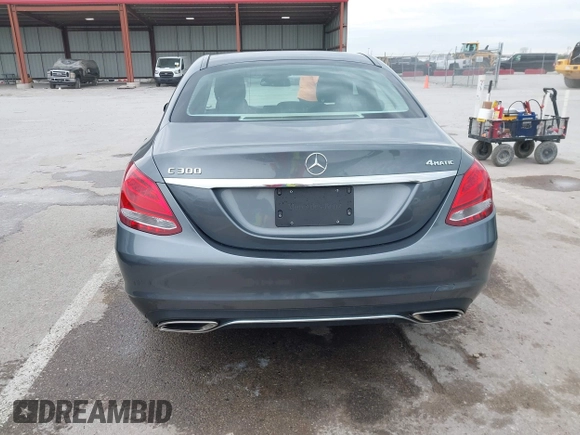 2017 Mercedes-Benz C 300 with VIN 55SWF4KB9HU193601, listed as a IAAI auction lot 42009326 with 105,258 mi miles and . Bid and sale history available at carsss.com. Image 17.
