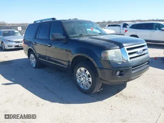2012 Ford Expedition Limited with VIN 1FMJU1K54CEF45242, listed as a IAAI auction lot 41765125 with 255,194 mi miles. Bid and sale history available at carsss.com. Image 1.