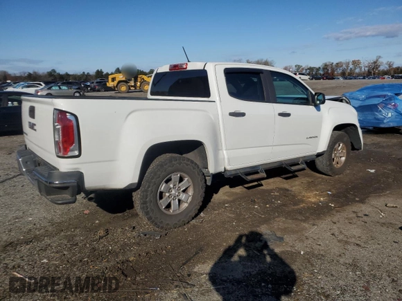 2018 GMC Canyon 2WD with VIN 1GTG5BEA1J1201995, listed as a Copart auction lot 81770084 with 134,406 mi miles and Salvage Title. Bid and sale history available at carsss.com. Image 3.