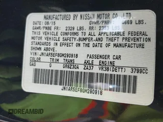 2016 Nissan GT-R Premium с VIN JN1AR5EF8GM290918, выставлен на аукционе IAAI как лот 42476340 с пробегом 23 667 миль миль и . История ставок и продаж доступна на DreamBid. Изображение 9.