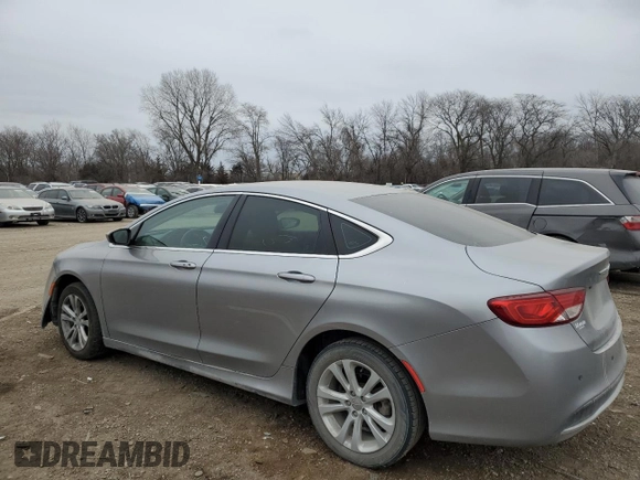 2016 Chrysler 200 Limited with VIN 1C3CCCAB6GN145115, listed as a Copart auction lot 43529315 with 169,268 mi miles and Salvage Title. Bid and sale history available at carsss.com. Image 2.