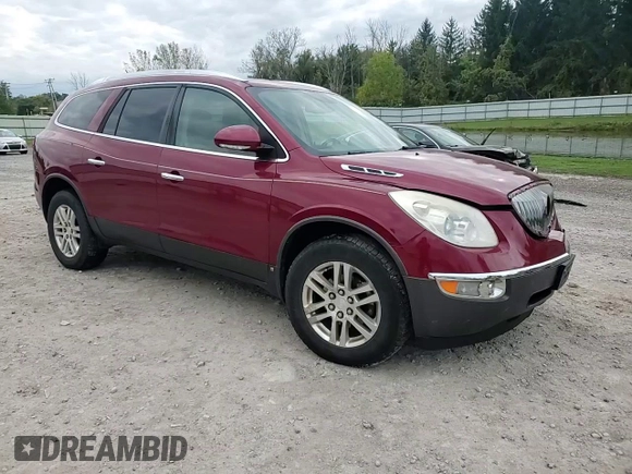 2009 Buick Enclave CX with VIN 5GAER13D89J175928, listed as a Copart auction lot 73417714 with 190,399 mi miles and Salvage Title. Bid and sale history available at DreamBid. Image 12.