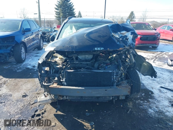 2013 Jeep Compass Latitude with VIN 1C4NJDEB6DD207706, listed as a IAAI auction lot 41541618 with 0 mi miles. Bid and sale history available at carsss.com. Image 12.