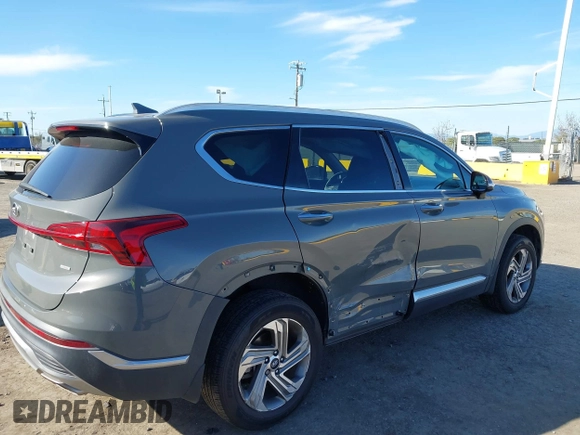 2022 Hyundai Santa Fe SEL with VIN 5NMS6DAJ8NH410686, listed as a IAAI auction lot 41548391 with 46,823 mi miles. Bid and sale history available at carsss.com. Image 6.