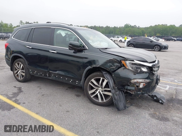 2017 Honda Pilot Touring with VIN 5FNYF6H93HB068846, listed as a IAAI auction lot 42083050 with 108,787 mi miles and . Bid and sale history available at DreamBid. Image 1.