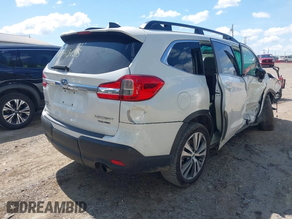 2022 Subaru Ascent Limited with VIN 4S4WMAPD3N3446044, listed as a IAAI auction lot 42343158 with 62,215 mi miles and . Bid and sale history available at DreamBid. Image 4.