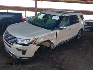 2018 Ford Explorer Platinum with VIN 1FM5K8HTXJGA36148, listed as a IAAI auction lot 41633231 with 82,383 mi miles and . Bid and sale history available at carsss.com. Image 16.