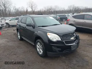 2013 Chevrolet Equinox LT with VIN 2GNALDEK1D6420545, listed as a IAAI auction lot 41472923 with 150,545 mi miles. Bid and sale history available at carsss.com. Image 1.
