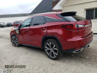 2022 Lexus RX with VIN 2T2HZMDA3NC331425, listed as a Copart auction lot 66683604 with 26,743 mi miles and Salvage Title. Bid and sale history available at carsss.com. Image 2.