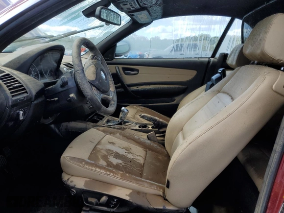 2013 BMW 1 Series 128i with VIN WBAUN1C52DVH78194, listed as a Copart auction lot 74970384 with Not provided miles and Salvage title. Bid and sale history available at DreamBid. Image 7.