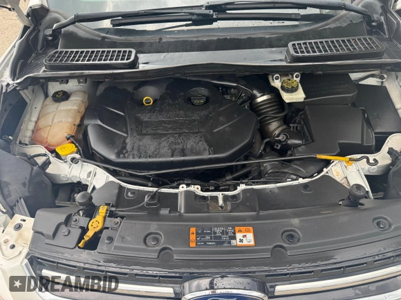 2014 Ford Escape Titanium with VIN 1FMCU9J94EUC63638, listed as a Copart auction lot 55880505 with 198,112 mi miles and Clean Title. Bid and sale history available at DreamBid. Image 7.