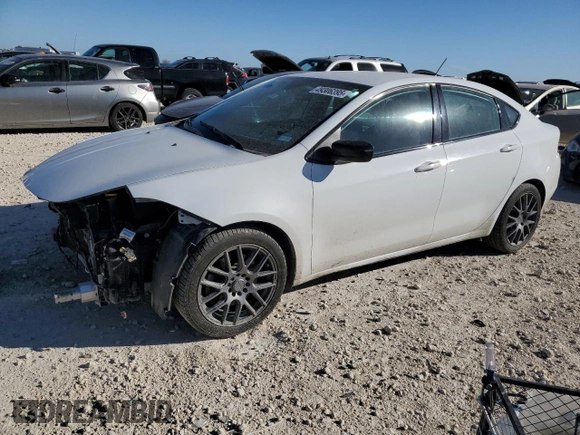 2015 Dodge Dart SXT with VIN 1C3CDFBB0FD378344, listed as a Copart auction lot 49306395 with 118,349 mi miles and Salvage Title. Bid and sale history available at carsss.com. Image 1.