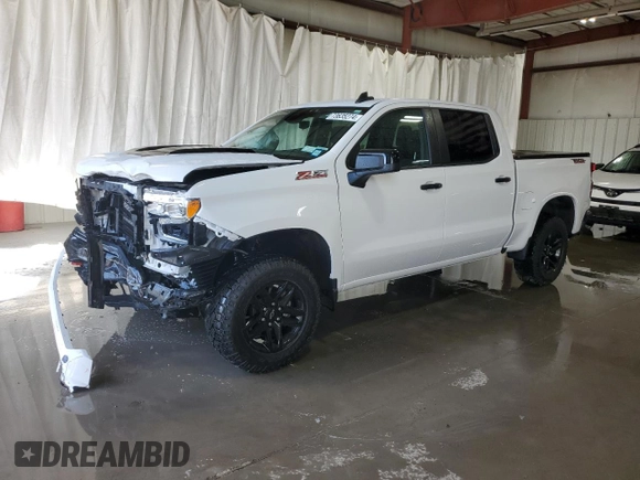 2022 Chevrolet Silverado 1500 LT Trail Boss with VIN 3GCUDFED3NG686459, listed as a Copart auction lot 73635274 with 13,999 mi miles and Salvage Title. Bid and sale history available at DreamBid. Image 1.