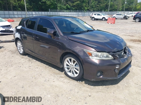 2012 Lexus CT 200h с VIN JTHKD5BH8C2063593, выставлен на аукционе IAAI как лот 42446929 с пробегом 233 672 миль миль и . История ставок и продаж доступна на DreamBid. Изображение 1.