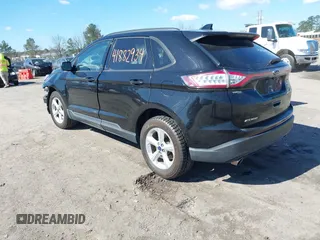 2017 Ford Edge SE with VIN 2FMPK4G95HBB33735, listed as a IAAI auction lot 41882934 with 1 mi miles. Bid and sale history available at carsss.com. Image 3.