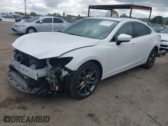 2017 Mazda 6 Grand Touring with VIN JM1GL1X57H1118646, listed as a IAAI auction lot 41896459 with 105,768 mi miles and . Bid and sale history available at carsss.com. Image 18.