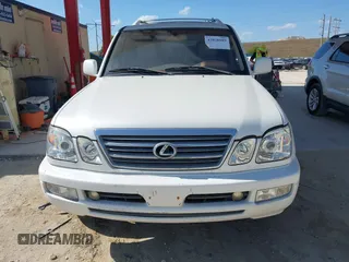 2003 Lexus LX 470 with VIN JTJHT00WX33523623, listed as a IAAI auction lot 42028889 with 317,700 mi miles and . Bid and sale history available at DreamBid. Image 6.