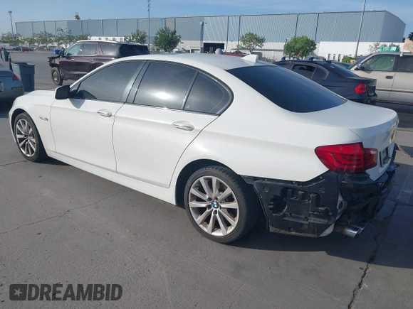 2011 BMW 5 Series 528i with VIN WBAFR1C51BC740734, listed as a IAAI auction lot 42035705 with 134,691 mi miles and . Bid and sale history available at carsss.com. Image 3.