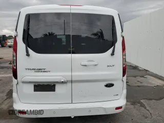 2020 Ford Transit Connect XLT z VIN NM0GS9F22L1436141, wystawiony jako Copart lot #59129465 z przebiegiem 110 301 mil mil oraz Czysty tytuł • Clean title. Historia ofert i sprzedaży dostępna na DreamBid. Obrazek 6.