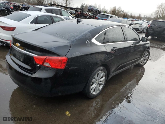 2018 Chevrolet Impala LT with VIN 2G1105SA7J9163333, listed as a Copart auction lot 44199665 with 0 mi miles and Clean Title. Bid and sale history available at carsss.com. Image 3.