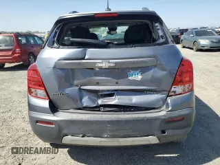 2015 Chevrolet Trax LT with VIN KL7CJLSB7FB117210, listed as a Copart auction lot 53749135 with 103,065 mi miles and Salvage Title. Bid and sale history available at carsss.com. Image 6.