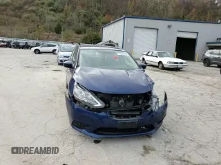 2019 Nissan Sentra SV with VIN 3N1AB7APXKY309389, listed as a Copart auction lot 78387194 with 55,669 mi miles and Salvage Title. Bid and sale history available at carsss.com. Image 11.