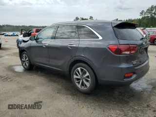 2019 Kia Sorento EX Sport with VIN 5XYPH4A52KG453042, listed as a Copart auction lot 55679945 with 75,269 mi miles and Salvage title. Bid and sale history available at DreamBid. Image 2.