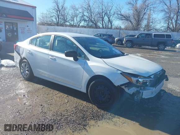 2020 Subaru Impreza with VIN 4S3GKAB64L3604900, listed as a IAAI auction lot 41652056 with 39,656 mi miles and . Bid and sale history available at DreamBid. Image 1.