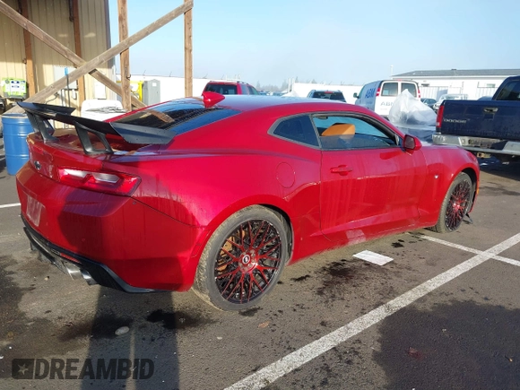 2016 Chevrolet Camaro 2SS with VIN 1G1FH1R72G0105554, listed as a IAAI auction lot 41667329 with 1 mi miles. Bid and sale history available at carsss.com. Image 4.