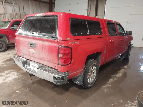 2015 Chevrolet Silverado 1500 LT with VIN 3GCUKREC6FG365905, listed as a IAAI auction lot 41264579 with 114,440 mi miles. Bid and sale history available at carsss.com. Image 4.