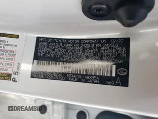 2022 Lexus UX 200 с VIN JTHP3JBH9N2051389, выставлен на аукционе Copart как лот 55284085 с пробегом 78 592 миль миль и Списание • Salvage title. История ставок и продаж доступна на DreamBid. Изображение 12.