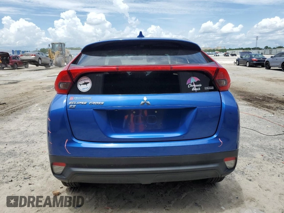 2020 Mitsubishi Eclipse Cross ES with VIN JA4AT3AA1LZ009627, listed as a Copart auction lot 64497874 with 81,737 mi miles and Salvage title. Bid and sale history available at DreamBid. Image 6.