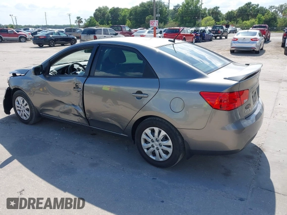 2012 Kia Forte EX with VIN KNAFU4A23C5546964, listed as a IAAI auction lot 42006549 with 43,027 mi miles. Bid and sale history available at carsss.com. Image 3.