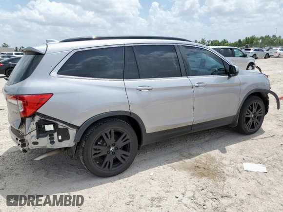 2021 Honda Pilot Special Edition with VIN 5FNYF5H20MB035682, listed as a Copart auction lot 61264095 with 39,722 mi miles and Salvage title. Bid and sale history available at DreamBid. Image 3.