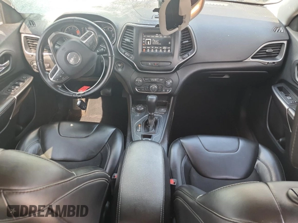2020 Jeep Cherokee Latitude Plus with VIN 1C4PJMLB5LD501737, listed as a Copart auction lot 56775065 with 118,680 mi miles and Salvage title. Bid and sale history available at DreamBid. Image 8.