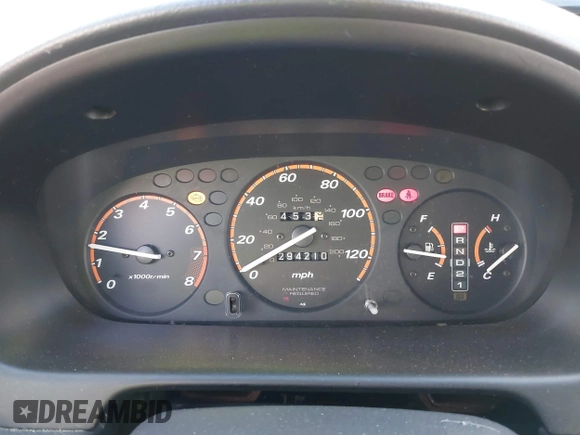 2000 Honda CR-V LX with VIN JHLRD184XYC054038, listed as a IAAI auction lot 41414445 with 294,210 mi miles. Bid and sale history available at carsss.com. Image 7.
