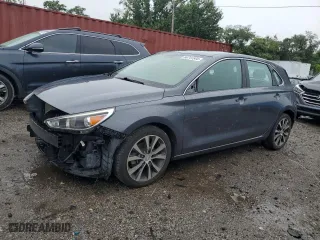 2018 Hyundai Elantra GT with VIN KMHH35LE3JU032350, listed as a Copart auction lot 66741544 with 82,959 mi miles and Salvage Title. Bid and sale history available at carsss.com. Image 1.