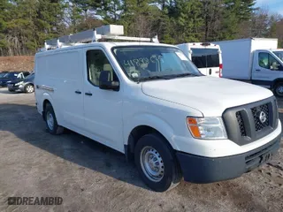 2015 Nissan NV Cargo S with VIN 1N6BF0KY9FN802341, listed as a IAAI auction lot 41898697 with NaN miles. Bid and sale history available at carsss.com. Image 1.