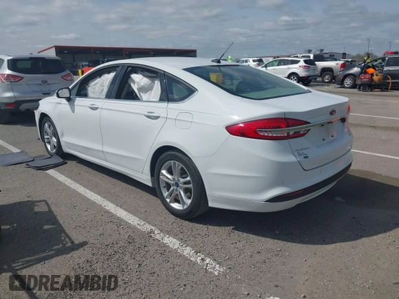 2018 Ford Fusion SE with VIN 3FA6P0HD5JR224594, listed as a IAAI auction lot 41910769 with 41,119 mi miles. Bid and sale history available at carsss.com. Image 3.