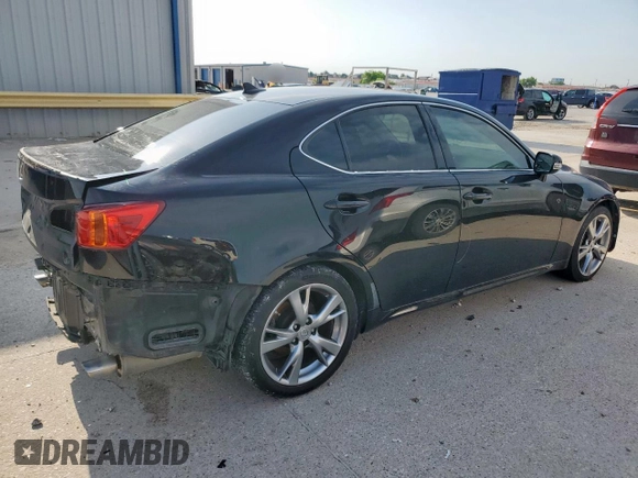 2010 Lexus IS 250 z VIN JTHBF5C28A2097597, wystawiony jako Copart lot #55614765 z przebiegiem 119 166 mil mil oraz Szkoda całkowita • Salvage title. Historia ofert i sprzedaży dostępna na DreamBid. Obrazek 3.